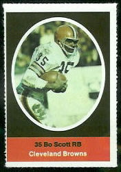 1972 Sunoco Stamps      131     Bo Scott